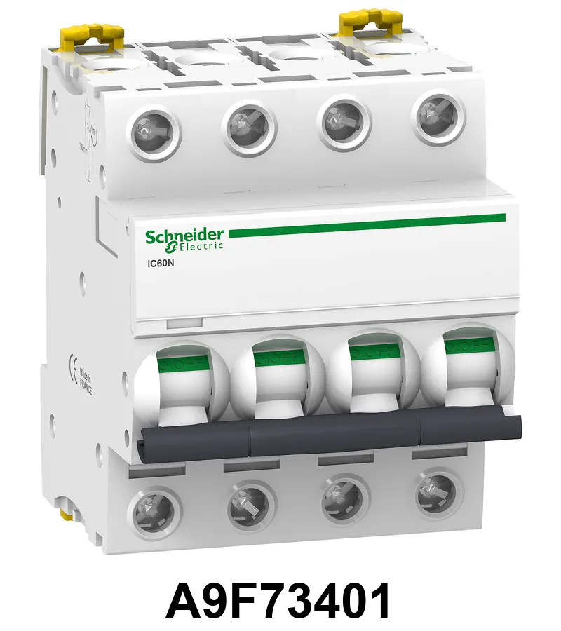 INT. TERMOMAGNETICO IC60N 4X1A - CURVA B Schneider