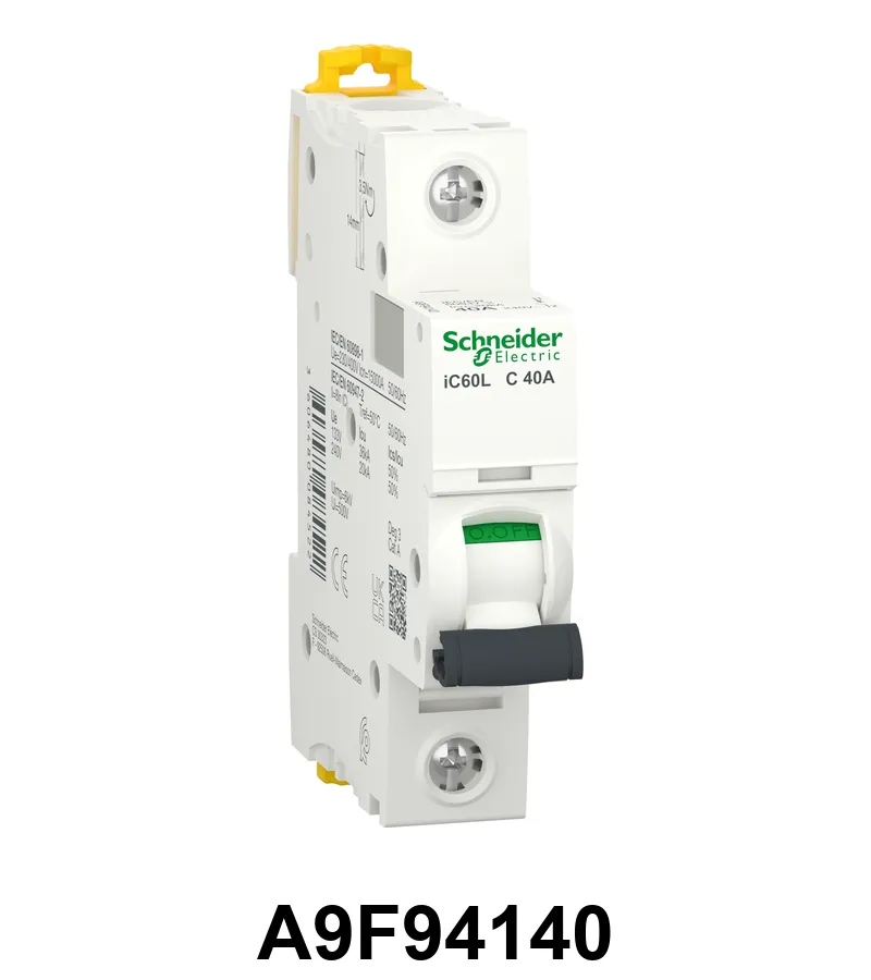 Circuito Miniatura Acti9 Ic60L 1P 40A C B Schneider