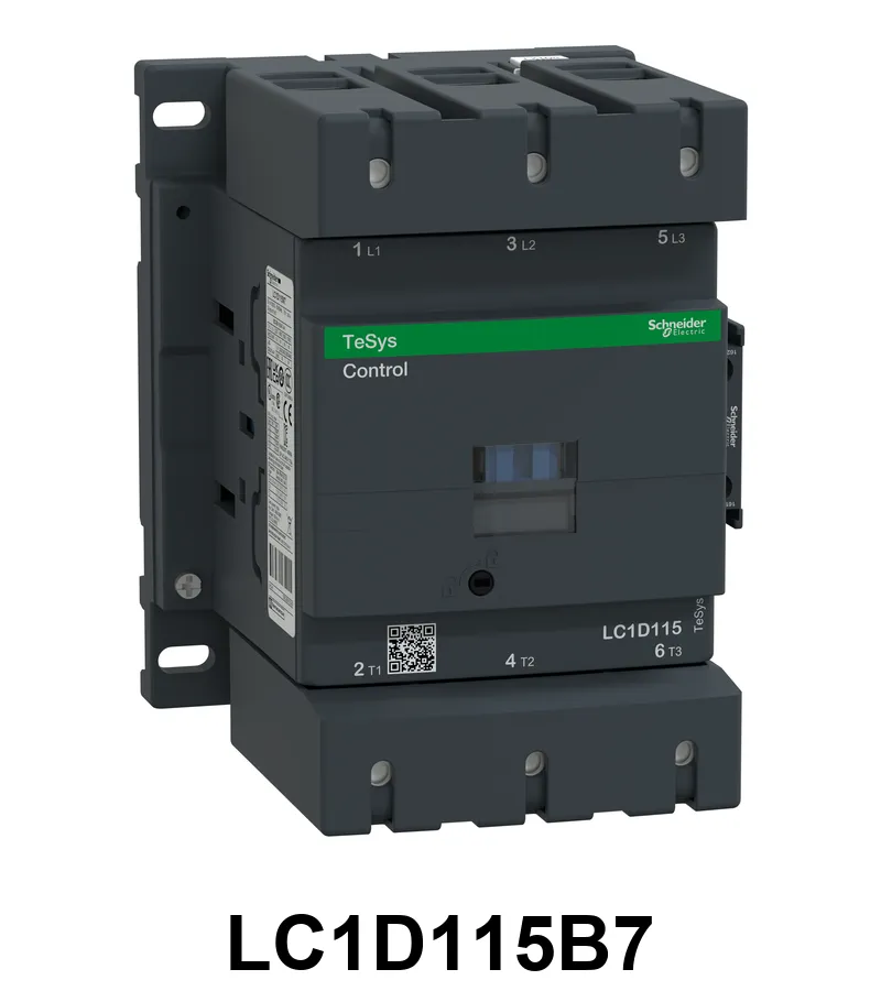 Contactor 3P 200A 1Na+1Nc 24Vca 50/60Hz Schneider