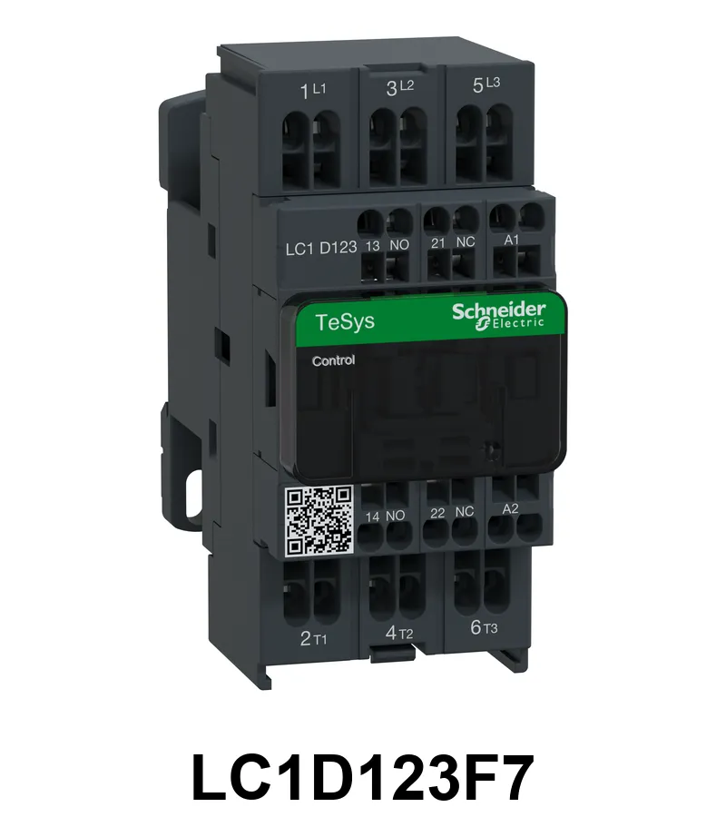 Cont. 3P 12A B.Res 1Na+1Nc 110Vca50/60Hz Schneider