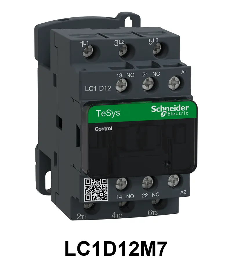 Contactor 12A 3P 1Na+1Nc 220Vca 50/60Hz Schneider