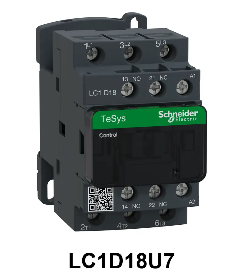 Contactor Tesys D 3P (3 No) Ac3 <= 440 V 18 A 240 V Ca Bobina Schneider