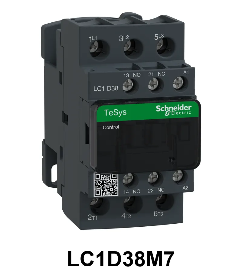 Contactor 38A 3P 1Na+1Nc 220Vca 50/60Hz Schneider
