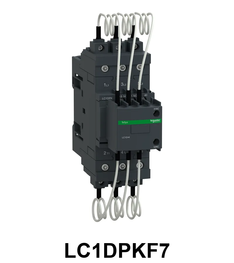 CONTACTOR P/CAP 30KVAR400V 1NA+2NC110V50/60HZ Schneider