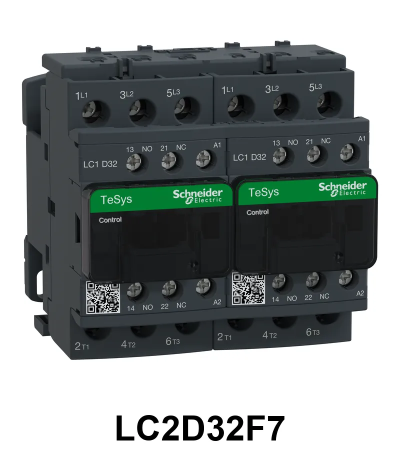 Contactor De Inversión Tesys D 3P (3 No) Ac3 <= 440 V 32 A 110 V Ca Bobina Schneider