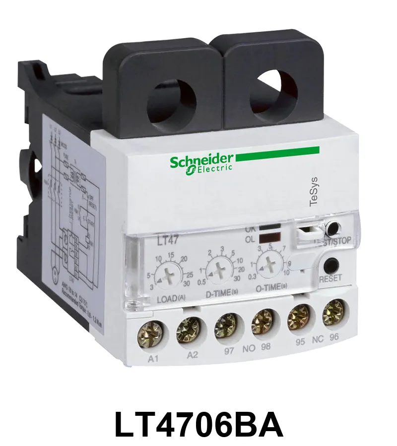 Rele Sob.Int 0,5-6A 24Vca/Cc Rearme Auto