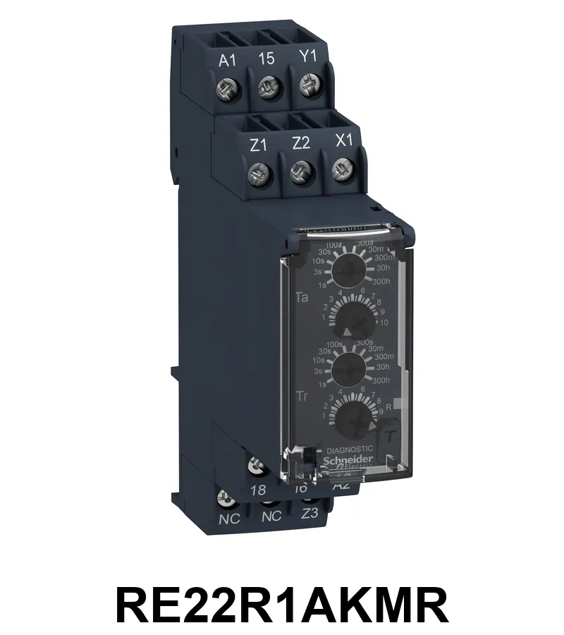 Relé De Temp De Retardo On Y Off: 0.05S 300H - 24 240V Ca / Cc - 1C / O