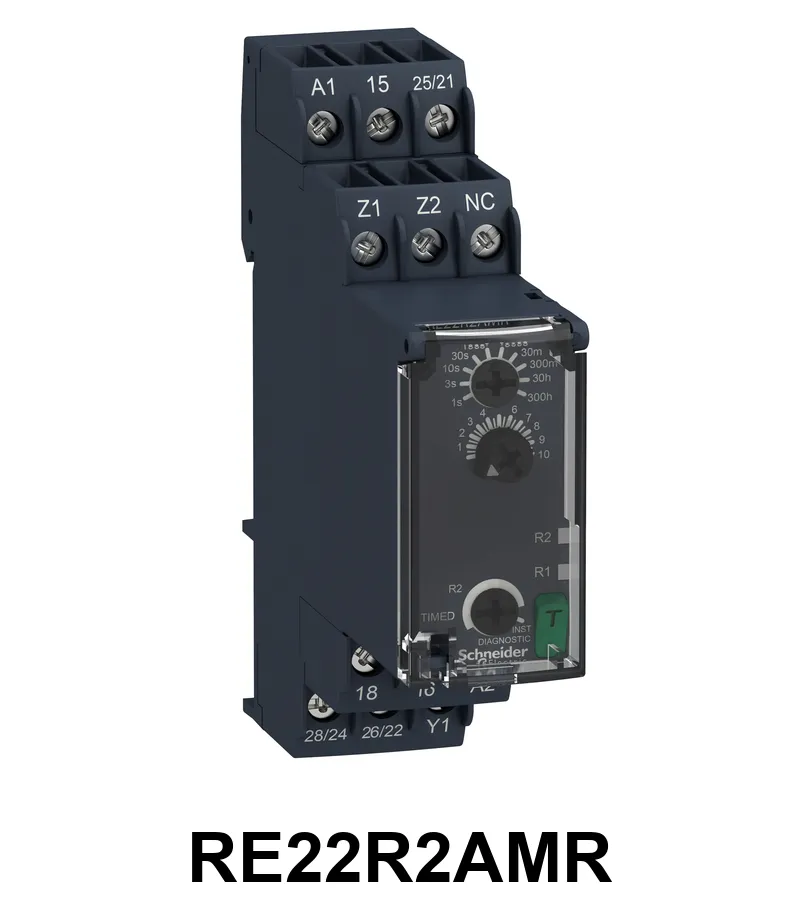 ZELIO TEMPO AL TRAB VCA/CC 2 REL