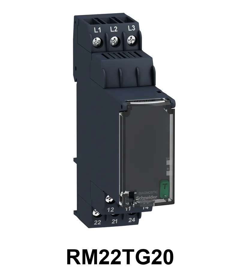 Relé De Control Trifásico 183-528VCA - 2NA