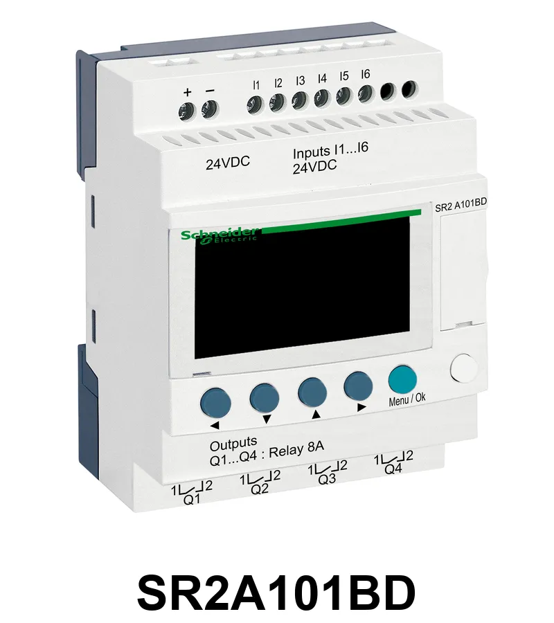 ZELIO LOGIC 10E/S REL 24VCC PANT