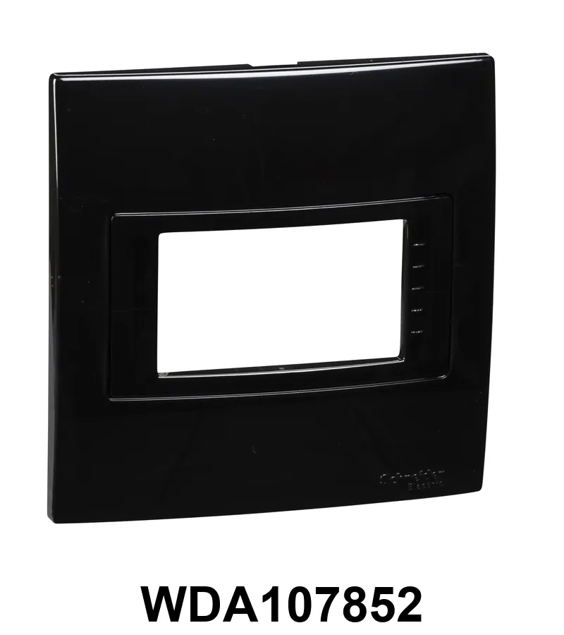 TAPA MIGNON 1 MODULO NEGRA BASE