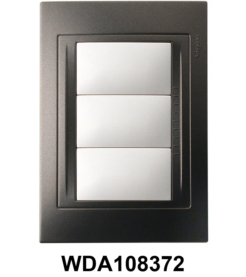 TAPA 3 MODULOS GRAFITO