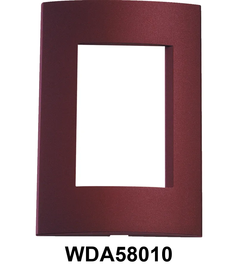 TAPA 3 MODULOS ROJA BORGONA