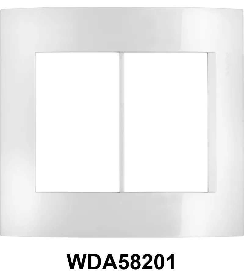TAPA 6 MODULOS BLANCO