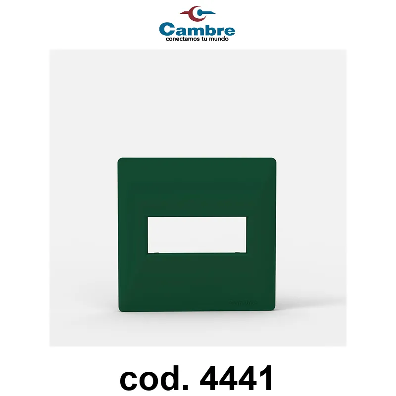 TAPA MIGNON 1 MODULO SIGLO XXII VERDE