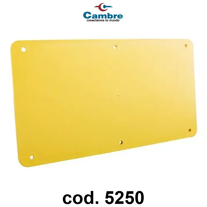 PLACA PORTANTE PARA CBOX AMARILLA