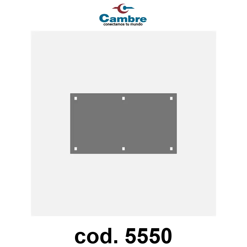 PLACA PORTANTE PARA CBOX EN GRIS