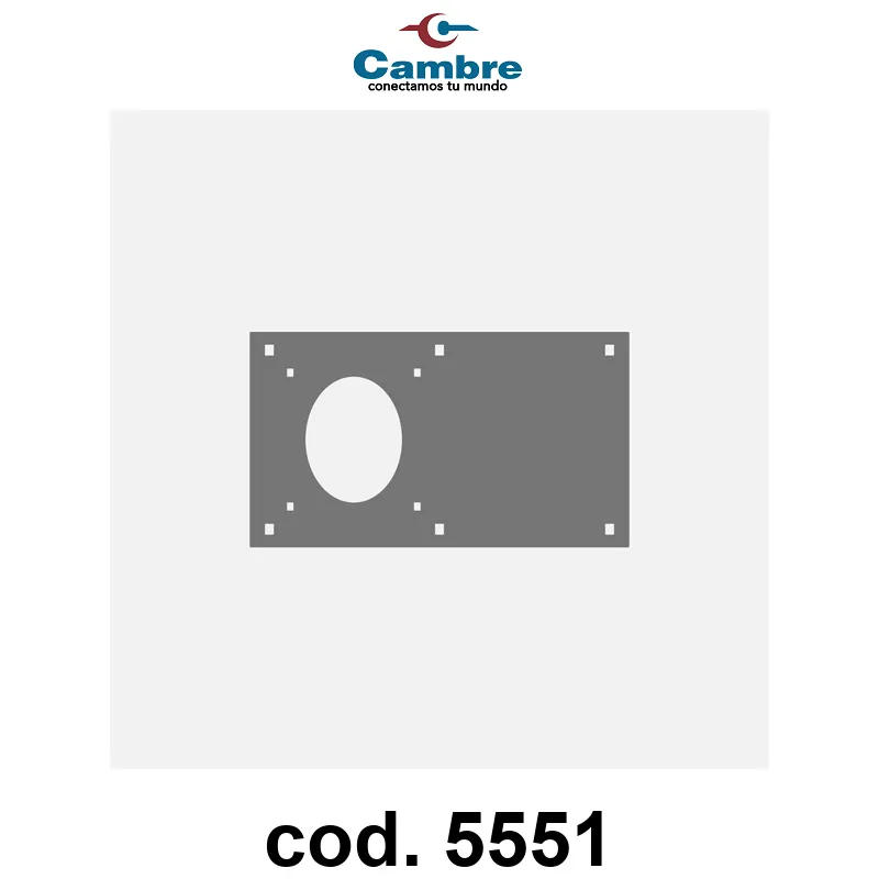 PLACA PORTANTE PARA CBOX EN GRIS