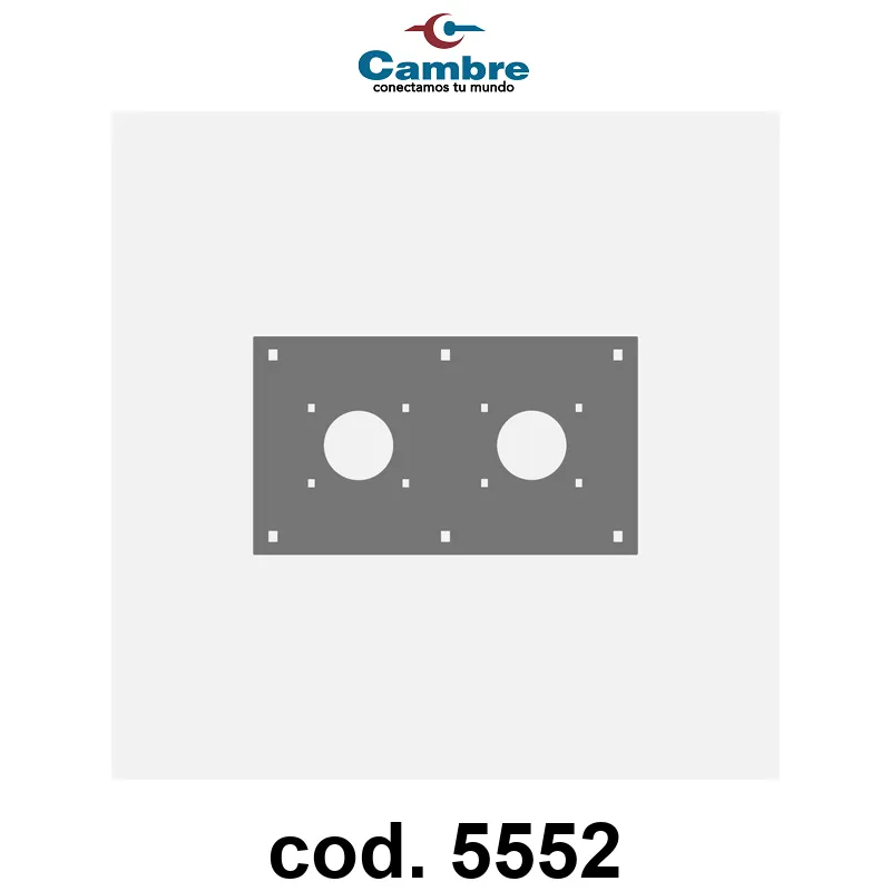 PLACA PORTANTE PARA CBOX EN GRIS