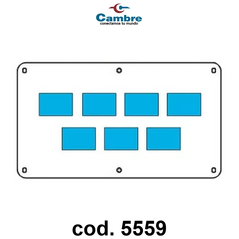 PLACA PORTANTE PARA CBOX EN GRIS