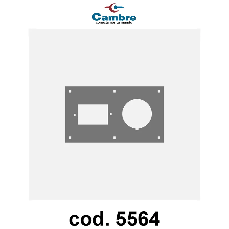 PLACA PORTANTE PARA CBOX EN GRIS