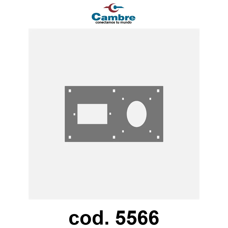 PLACA PORTANTE PARA CBOX EN GRIS