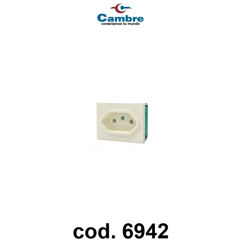 MODULO TOMA BRASILEÑO SEGÚN NBR.14136 20A.