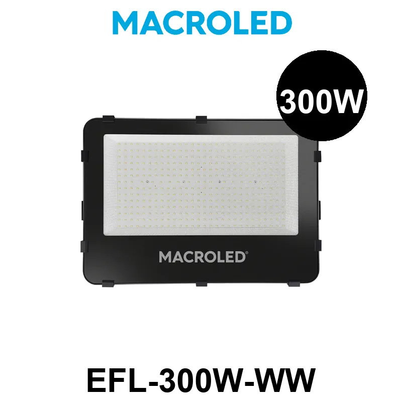 REFLECTOR LED MACROLED 300W AC100-240V CALIDO 3000K