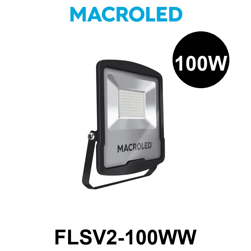 REFLECTOR LED MACROLED PRO 100W AC100-240V CALIDO 3000K IK08