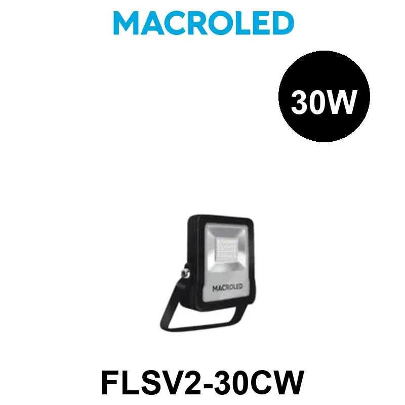REFLECTOR LED MACROLED PRO 30W AC100-240V FRIO 6500K IK08