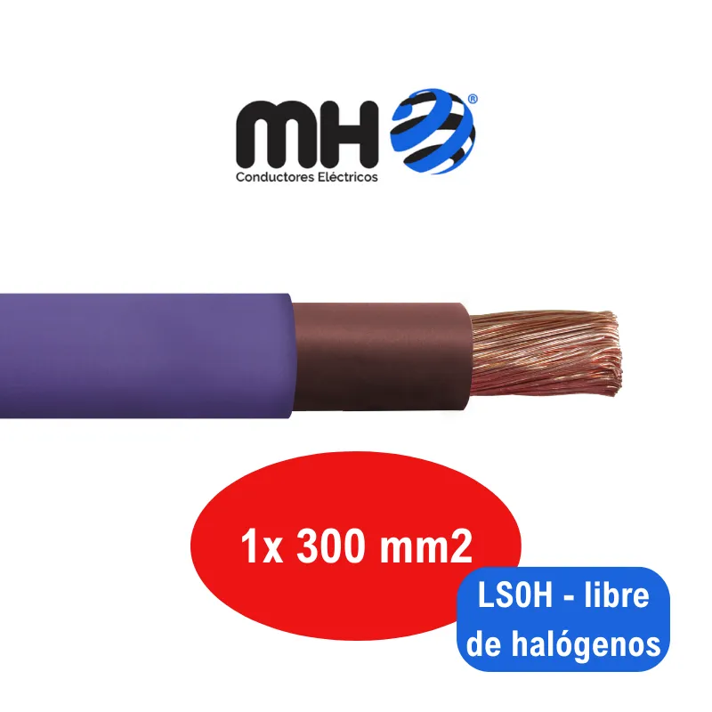 CABLE SUBTERRANEO  1KV CU  1X300MM2 LS0H MH x metro