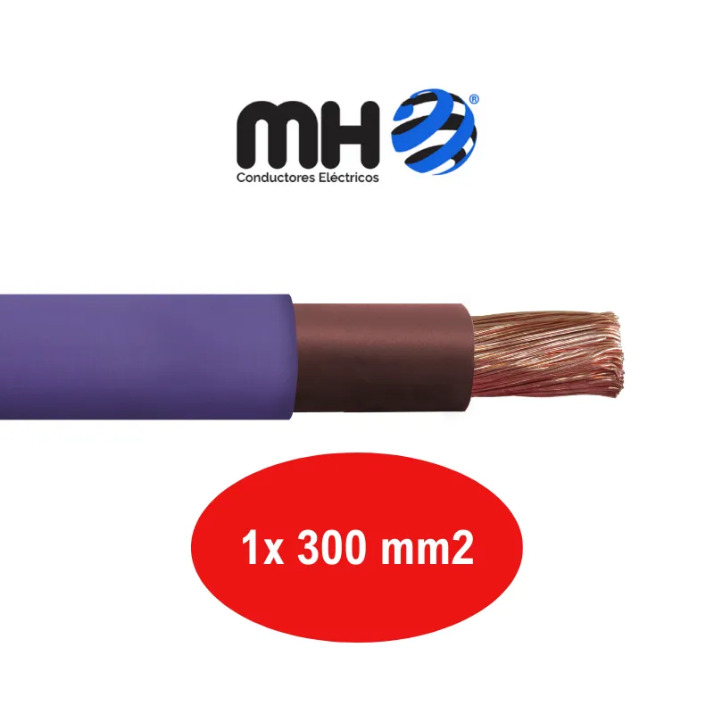 CABLE SUBTERRANEO  1KV CU  1X300MM2 PVC MH x metro