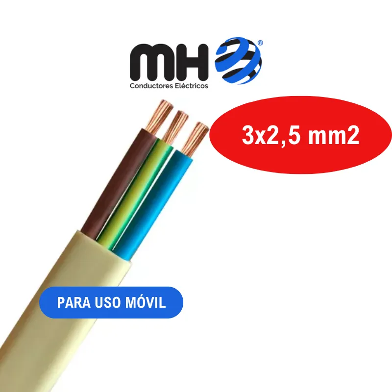 CABLE SIM-BAJO PLOMO 3X 1,5MM2 MAR MH x metro
