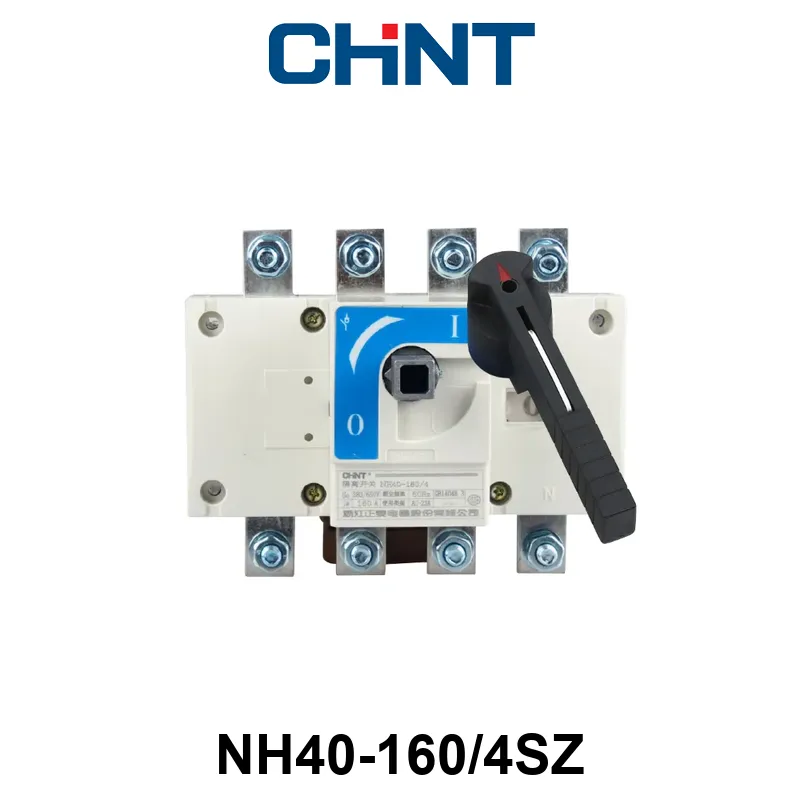 CONMUTADORA MOTORIZADA BAJO CARGA CHINT NH40_SZ - 4 P - In:160A Cat: AC23A