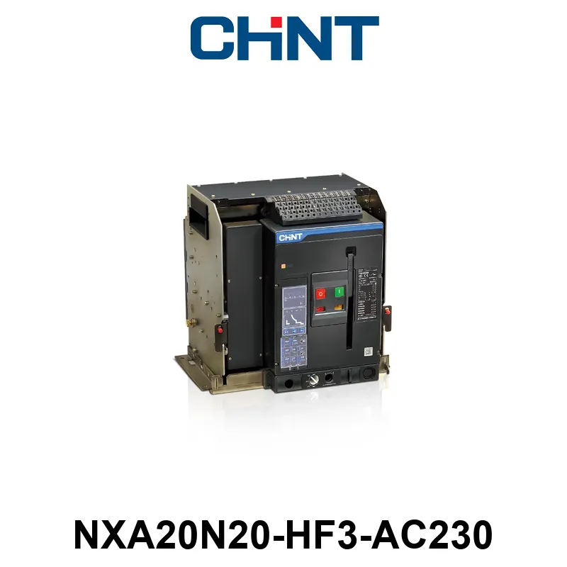 INT. ABIERTO AIRE - 3 P - Tamaño 20 - Fijo - In: 2000A - Icu: 80kA - Relé: H - Cdo: Motor