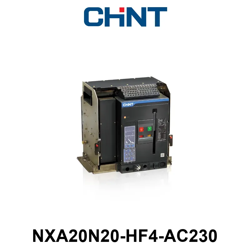 INT. ABIERTO AIRE - 4 P - Tamaño 20 - Fijo - In: 2000A - Icu: 80kA - Relé: H - Cdo: Motor