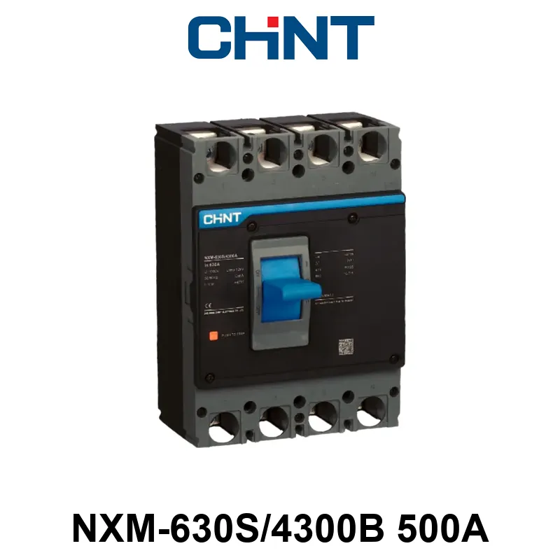 INTERRUPTOR CAJA MOLDEADA - 4 POLOS - Tamaño 630 - In:500A Icu: 50kA - REG. FIJA