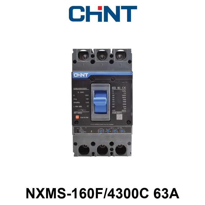 INTERRUPTOR CAJA MOLDEADA - 4 P -In:63A Icu:36kA -REG. ELEC. L:32-63A -S:<8 Ir -I:<12 In -N:REG