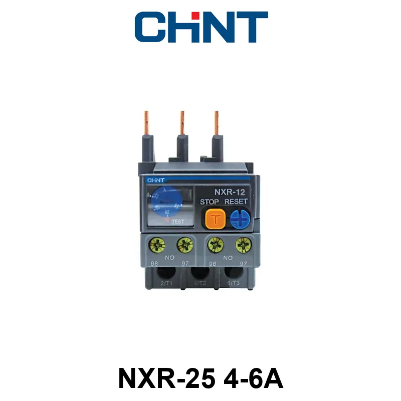 RELES DE SOBRECARGA TERMICOS CHINT NXR-25, Regulación 4-6A