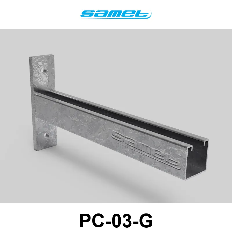 PERFIL "C" 44x44x3000mm #12 GALVANIZADO