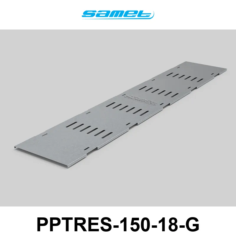 PISO PERFORADO TRAMO RECTO  ESCALERA SMARTTRAY de 150 mm #18 GALV. EN CALIENTE