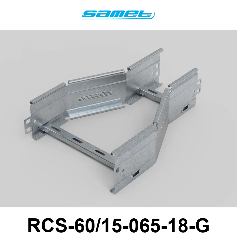 REDUCCIÓN CENTRAL ESCALERA SMARTTRAY DE 600 A 150 mm ALA 65 mm #18 GALV. EN CALIENTE