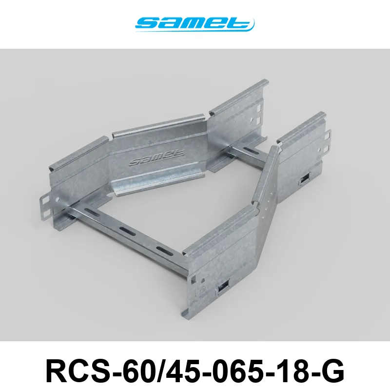 REDUCCIÓN CENTRAL ESCALERA SMARTTRAY DE 600 A 450 mm ALA 65 mm #18 GALV. EN CALIENTE