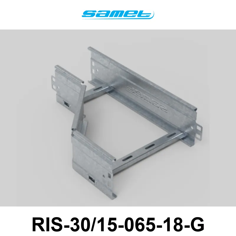 REDUCCIÓN IZQUIERDA ESCALERA SMARTTRAY DE 300 A 150 mm ALA 65 mm #18 GALV. EN CALIENTE