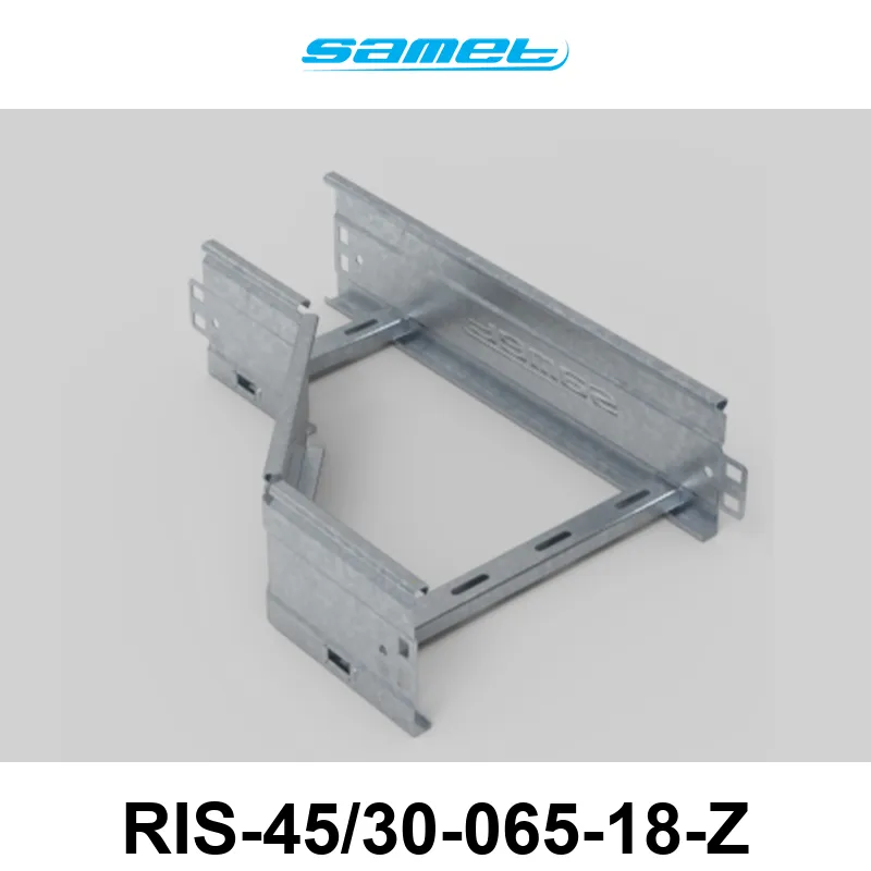 REDUCCIÓN IZQUIERDA ESCALERA SMARTTRAY DE 450 A 300 mm ALA 65 mm #18 ZINGRIP