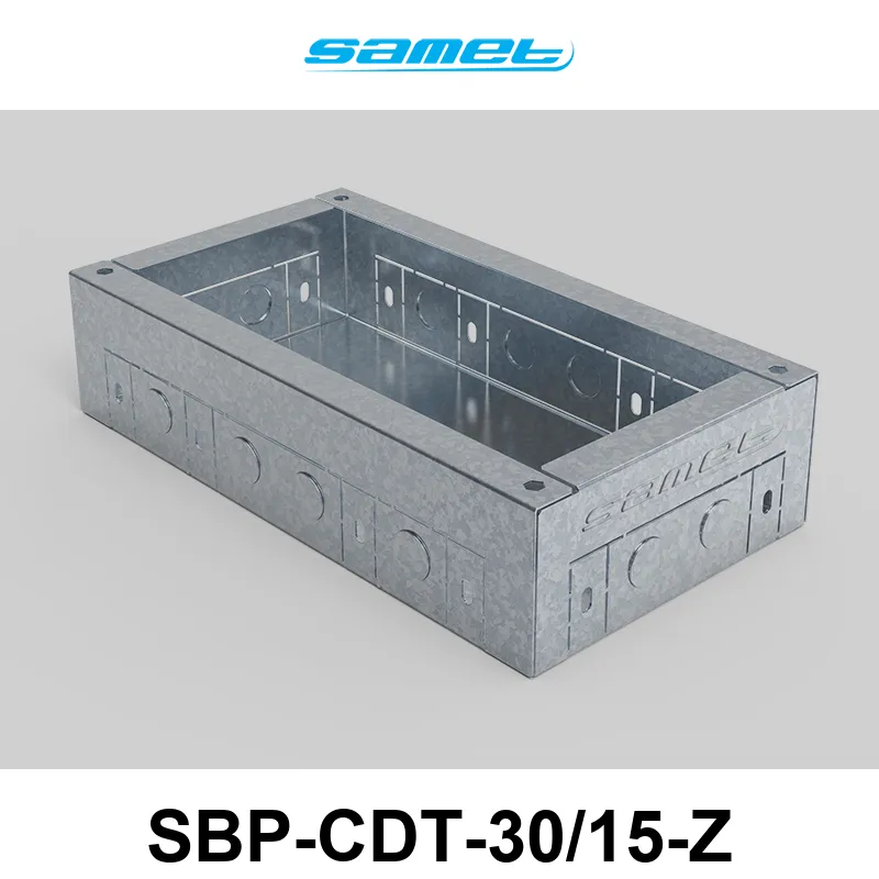 Caja Dist. Con Tapa Bajo Piso 300/150MM para BOX C1