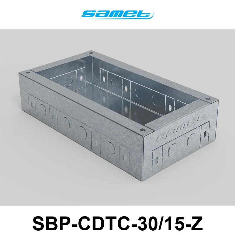 Caja Dist. Con Tapa Bajo Piso 300/150MM Ciega