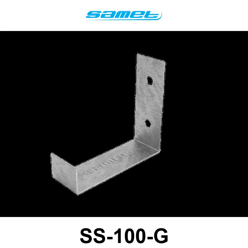 SOPORTE SIMPLE P/TRAMO PERF. DE 100mm GALVANIZADO