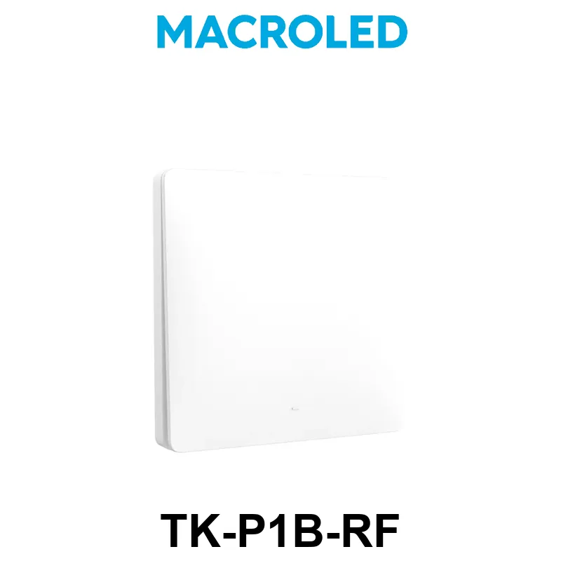 TECLA KINETIC PULSADOR BLANCO MACROLED 1 CANAL RF