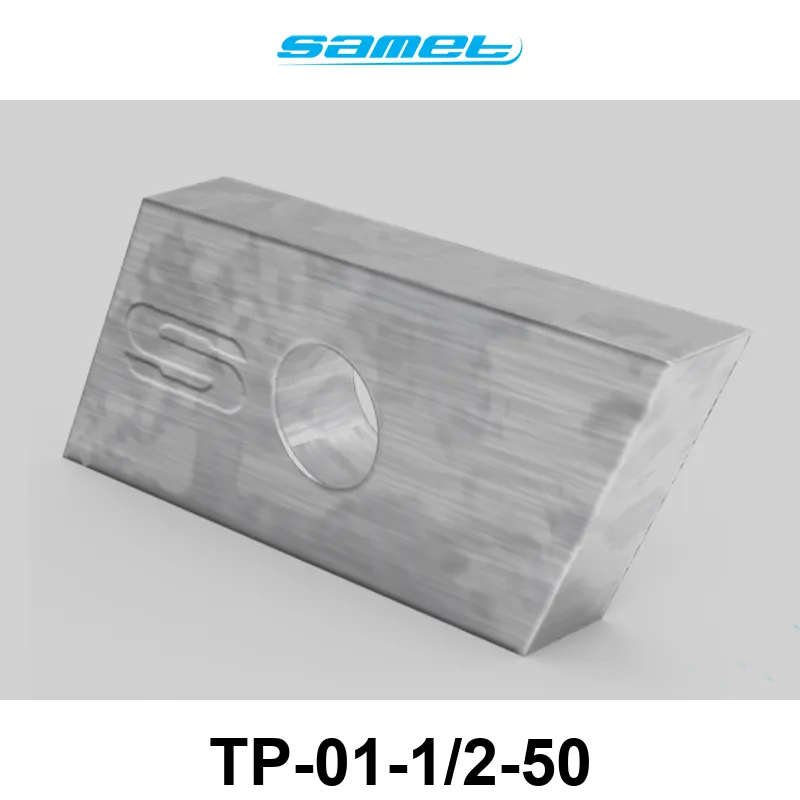 50 TUERCAS DE PERFIL "C" DE 1/2"W. CINCADA